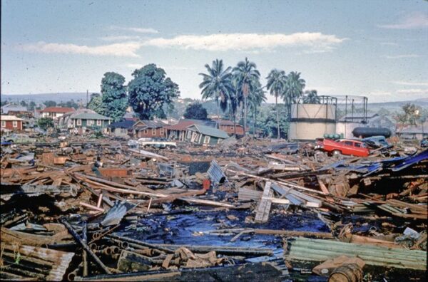 Pacific tsunami history